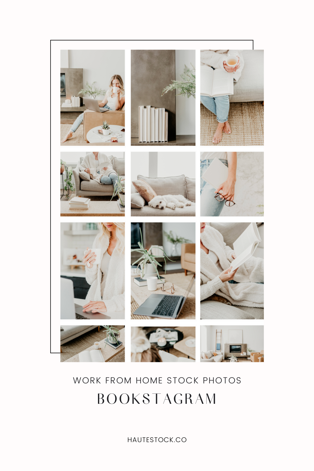 Cozy work from home stock images for women business owners