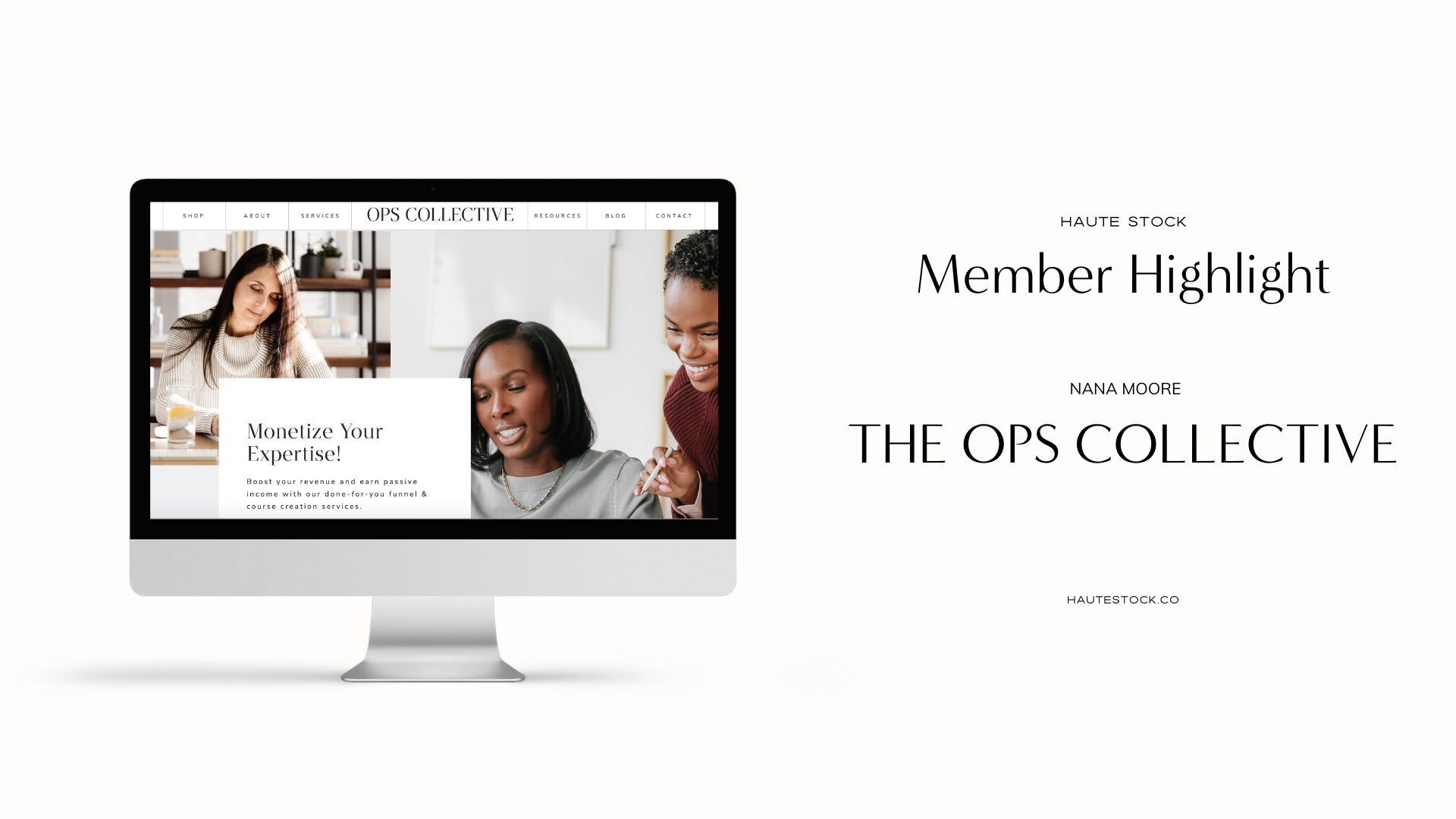 The Ops Collective rebrand featured in Haute Stock Member Feature.png