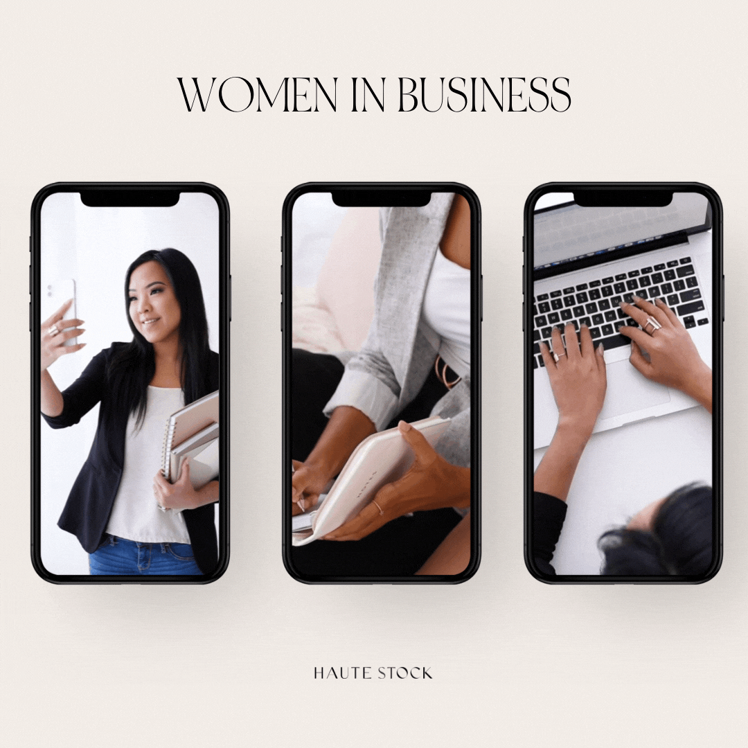 Haute Stock's stylish stock videos are designed for women owned brands perfect for coaches, course creators and entrepreneurs.