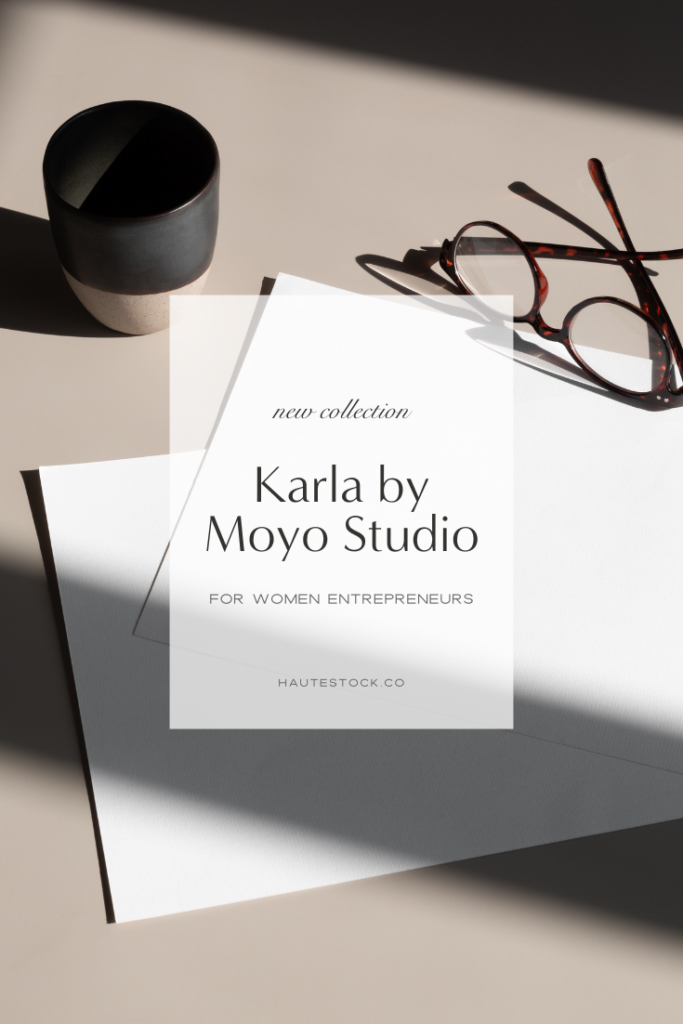 Mockups collection by Moyo Studio featuring Stationery, reading glasses and coffee mug on Taupe Background