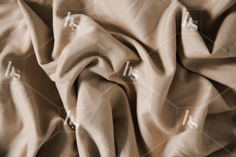 Textured fabric background in taupe color, perfect to show case your graphics.