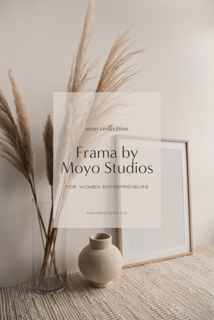 Minimalist mockups stock photo collection, Frame by Moyo is perfect for creating stylish designs.