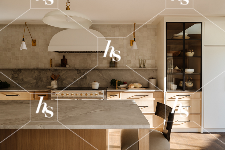 A beautiful kitchen featured in this collection by Haute Stock. Haven: home interior stock photo collection
