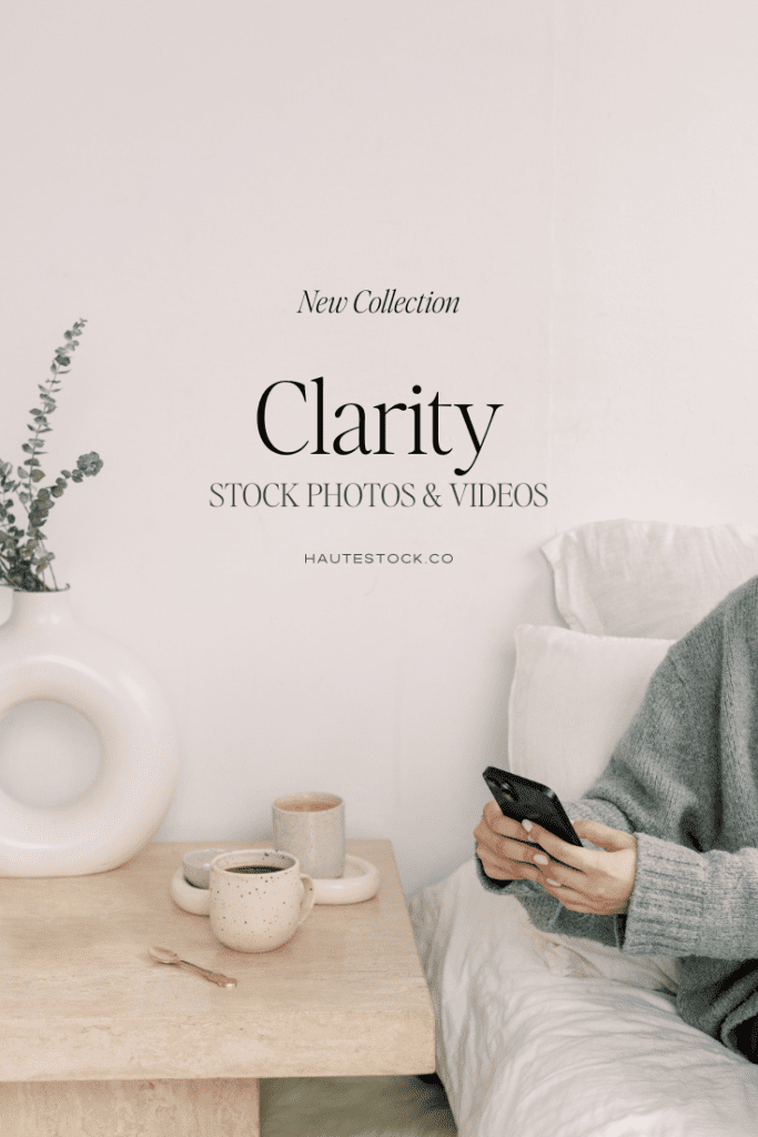 Elevate your content with Clarity, an exquisite collection of varied work and lifestyle stock images. Showcasing women of color and neutral hues, these visuals are ideal for social media, branding, and marketing efforts.