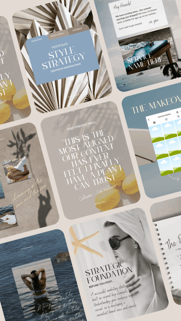Our Summer Marketing Strategy Canva Templates make it easy to create Insta-worthy trend and high-impact content in minutes. Perfect for creatives & business owners who want to stay stylish and strategic!